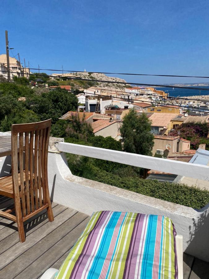 Au Coeur Du Parc National Du Massif Des Calanques, La Flibuste Des Goudes, Maison 2 Chambres, Climatisee, Jardins, Solarium, Proche Plage, Large Vue Mer Marseille Kültér fotó
