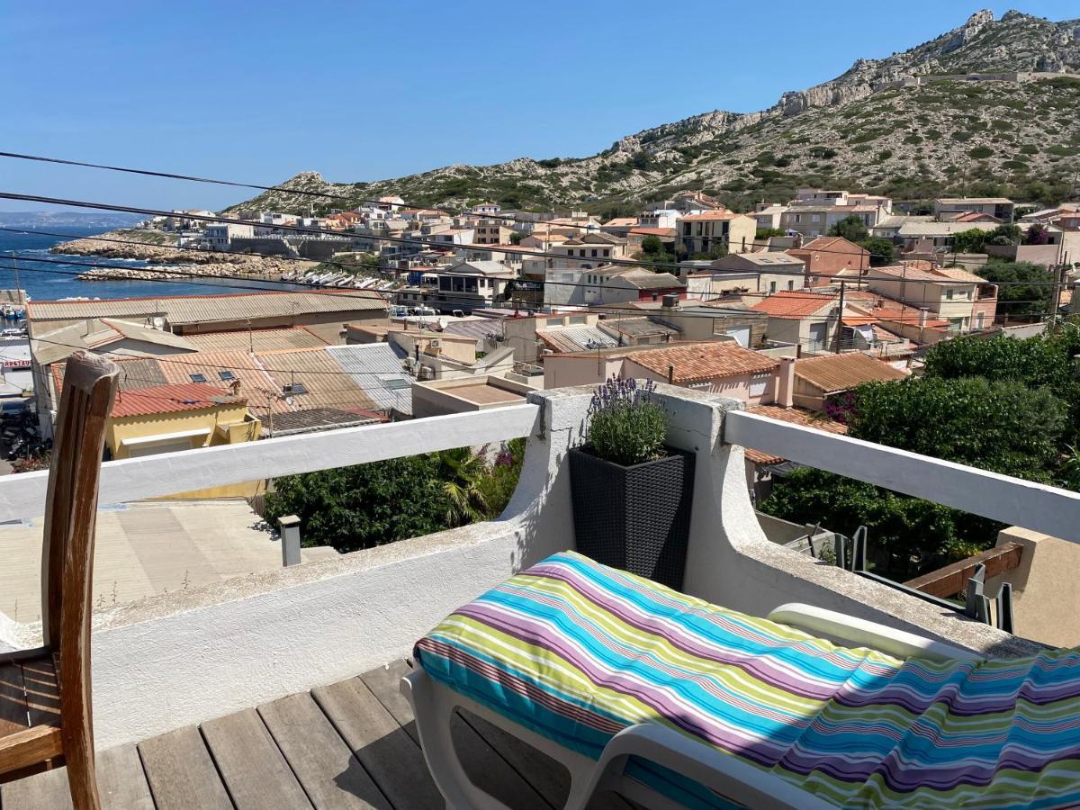 Au Coeur Du Parc National Du Massif Des Calanques, La Flibuste Des Goudes, Maison 2 Chambres, Climatisee, Jardins, Solarium, Proche Plage, Large Vue Mer Marseille Kültér fotó