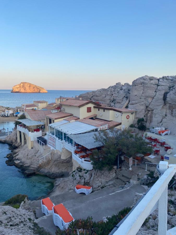Au Coeur Du Parc National Du Massif Des Calanques, La Flibuste Des Goudes, Maison 2 Chambres, Climatisee, Jardins, Solarium, Proche Plage, Large Vue Mer Marseille Kültér fotó