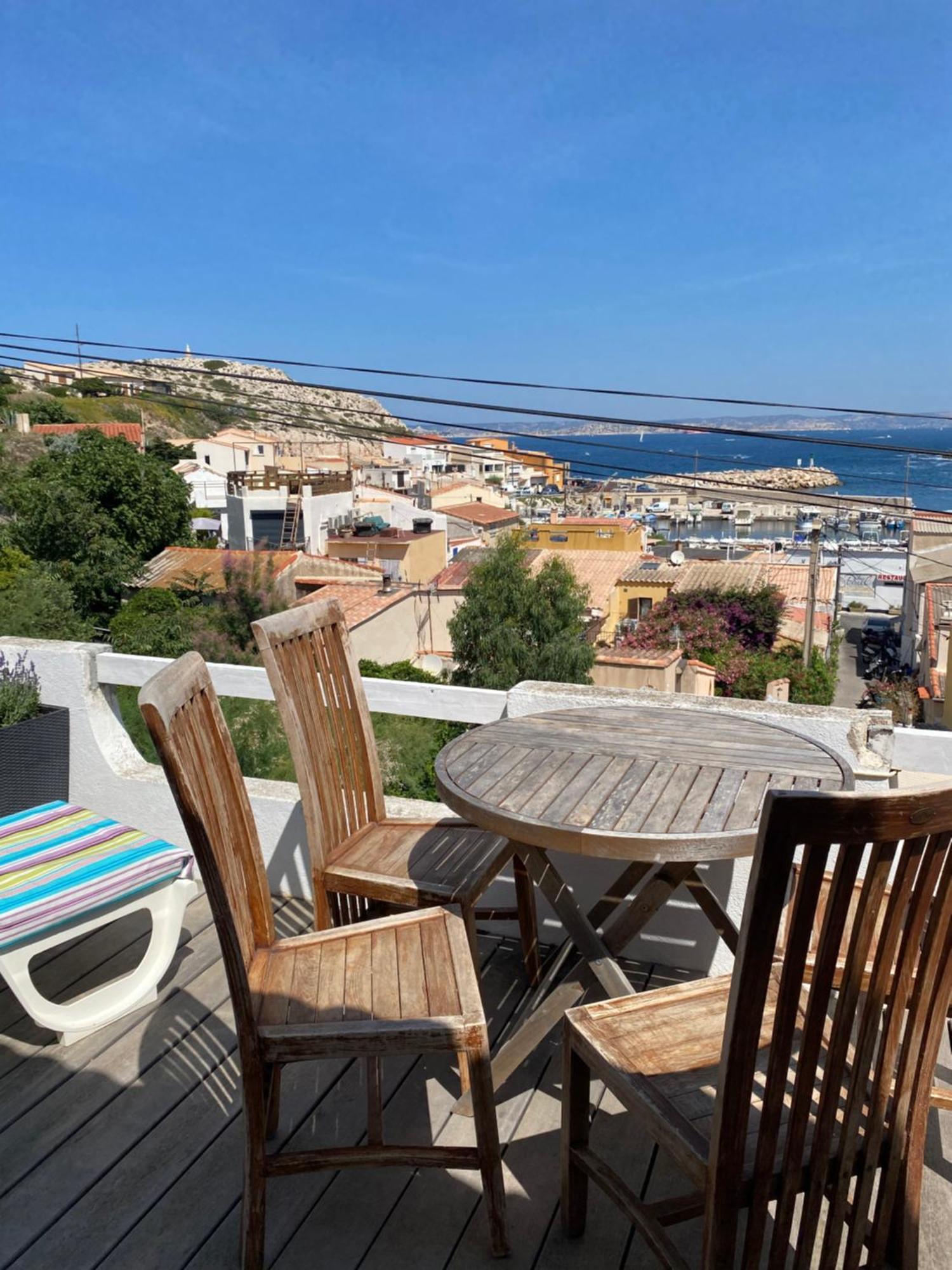 Au Coeur Du Parc National Du Massif Des Calanques, La Flibuste Des Goudes, Maison 2 Chambres, Climatisee, Jardins, Solarium, Proche Plage, Large Vue Mer Marseille Kültér fotó