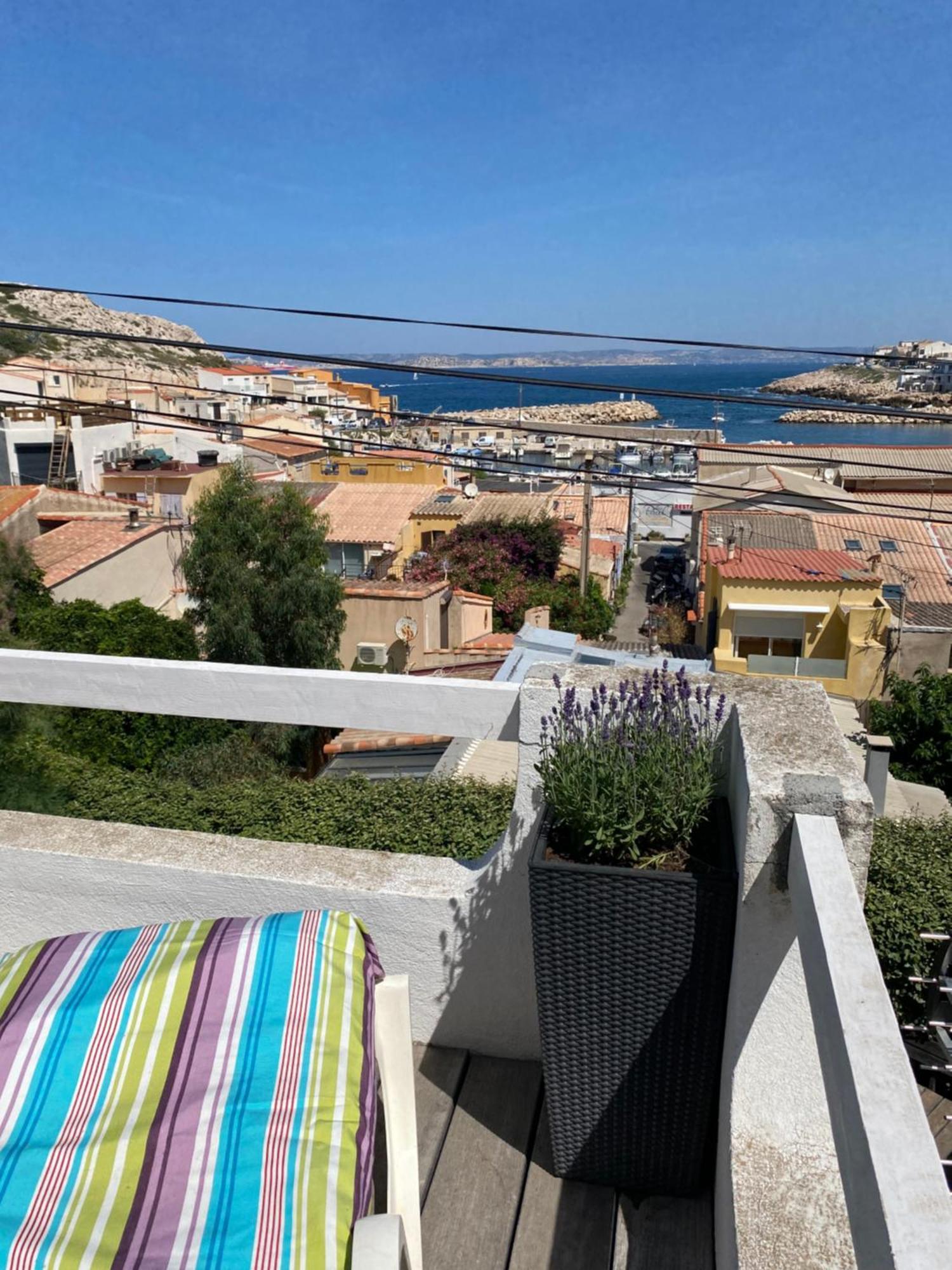 Au Coeur Du Parc National Du Massif Des Calanques, La Flibuste Des Goudes, Maison 2 Chambres, Climatisee, Jardins, Solarium, Proche Plage, Large Vue Mer Marseille Kültér fotó