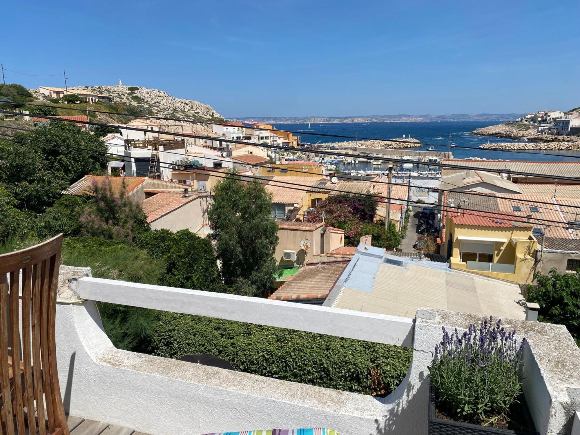 Au Coeur Du Parc National Du Massif Des Calanques, La Flibuste Des Goudes, Maison 2 Chambres, Climatisee, Jardins, Solarium, Proche Plage, Large Vue Mer Marseille Kültér fotó